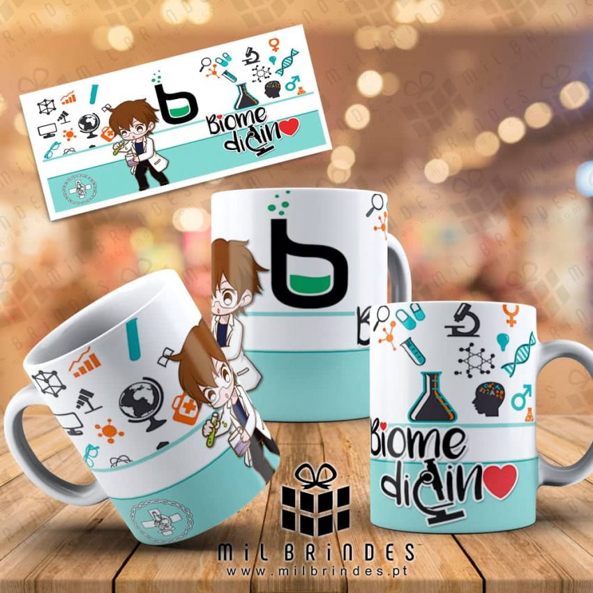 Caneca Profissões - Biomedicina