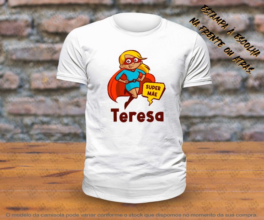 T-Shirt - Super mãe 1