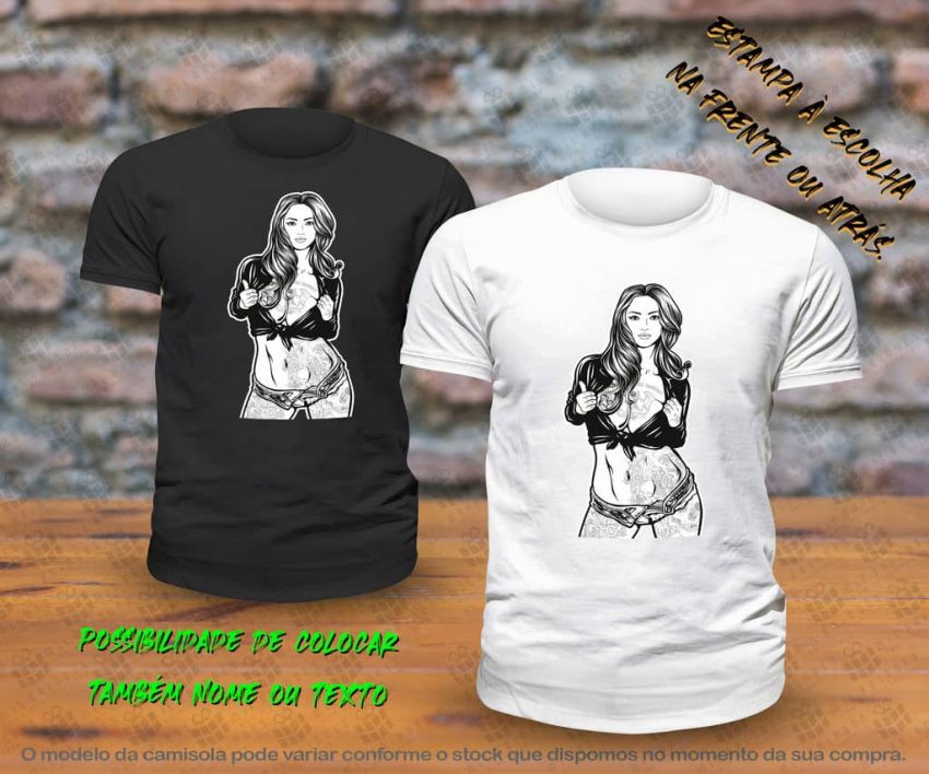 T-Shirt - Mulher modelo 1