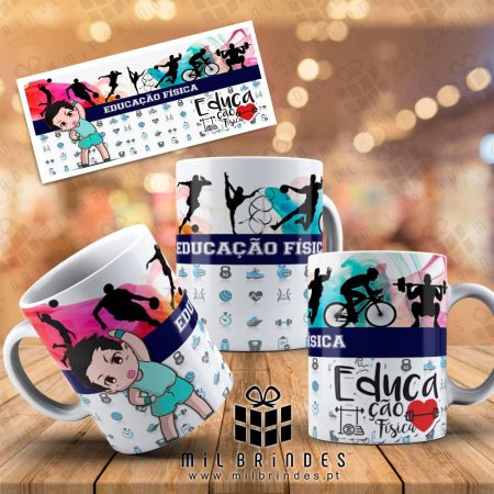 Caneca Profissões - Educação Física