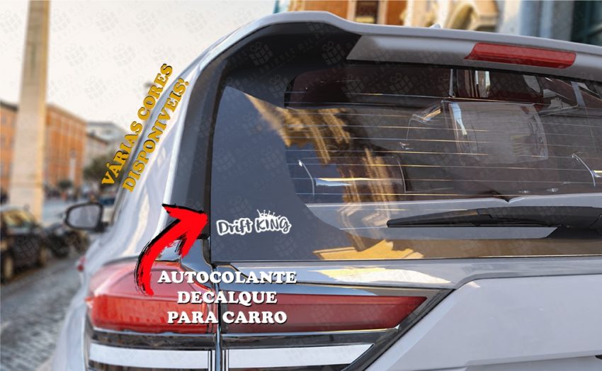 Autocolante Decalque - Drift King 1