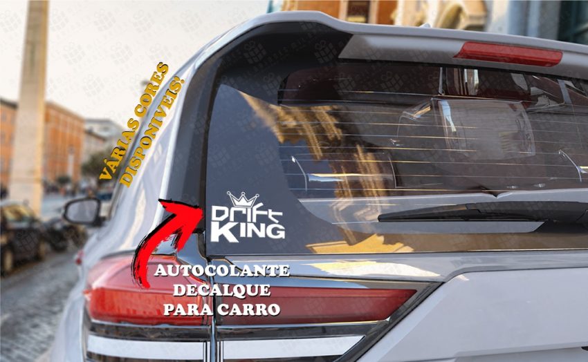 Autocolante Decalque - Drift King 2