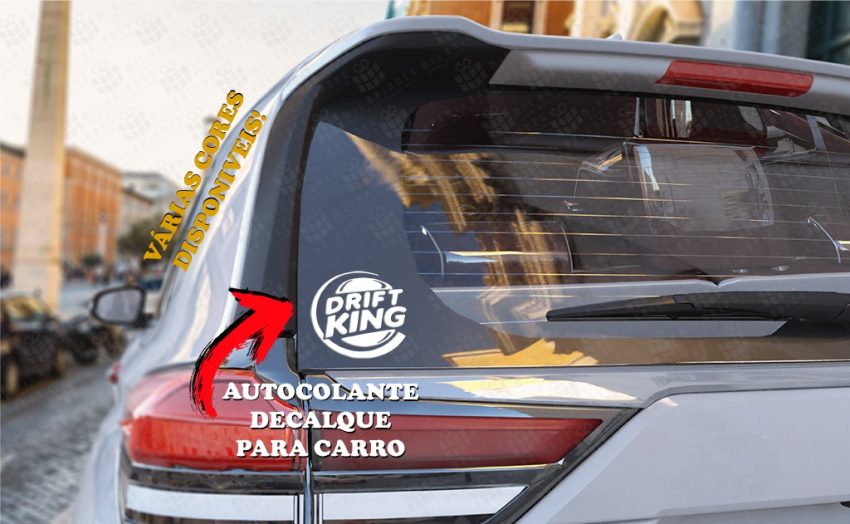 Autocolante Decalque - Drift King 5