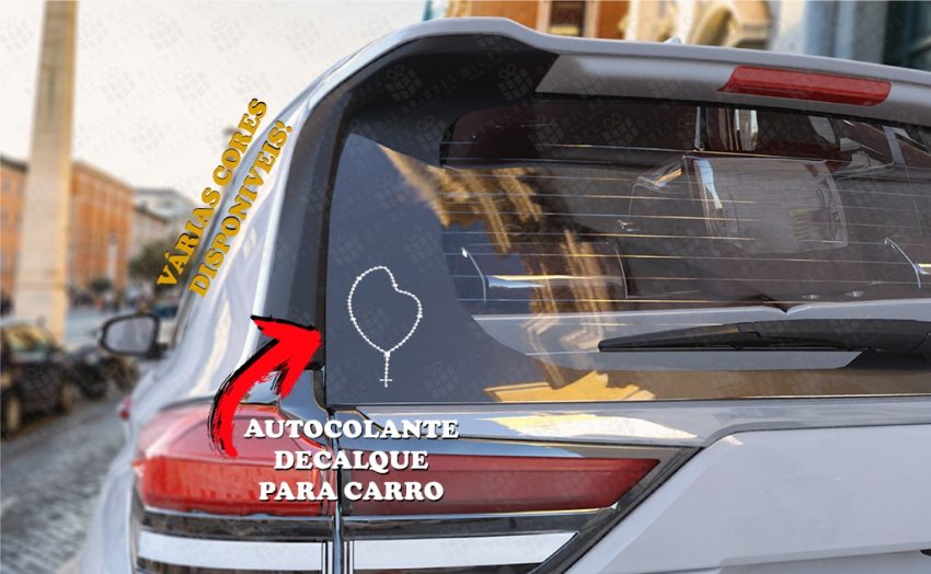 Autocolante Decalque - Terço