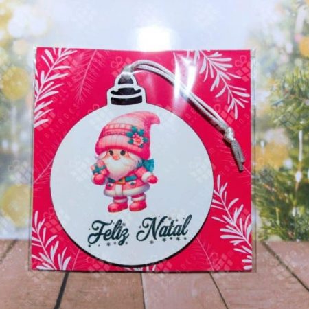 Bola de Natal Gnomos Fofos - modelo 14