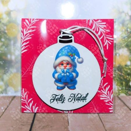 Bola de Natal Gnomos Fofos - modelo 10