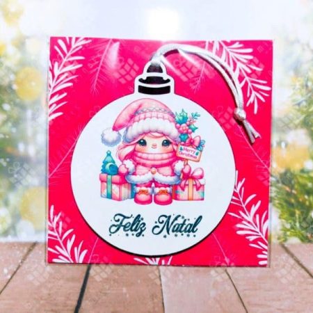 Bola de Natal Gnomos Fofos - modelo 6