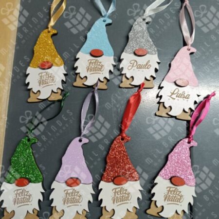 Ornamento de Natal personalizado Gnomo