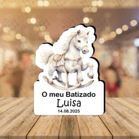 Lembrança Íman Cavalo de baloiço - modelo 1