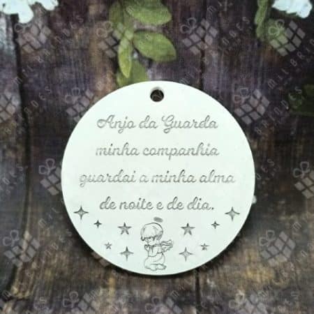 Rodela Oração Anjo da Guarda - mod 1
