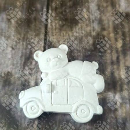 Aplique Ursinho no Carro - mod 1