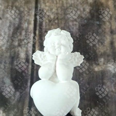 Aplique Anjo no Coração - mod 1