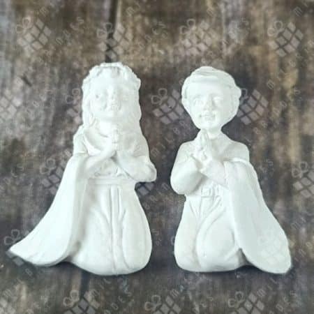 Aplique Meninos a Rezar  - mod 1