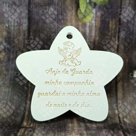 Estrela Oração Anjo da Guarda – mod 1